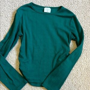 Green Long Sleeve kids Top